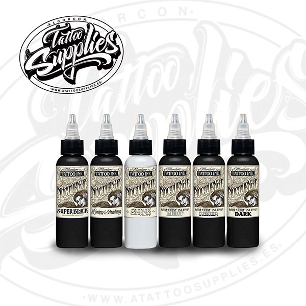 NOCTURNAL SET 1 OZ Tattoo Supplies NOCTURNAL SET 1 OZ Tattoo Supplies