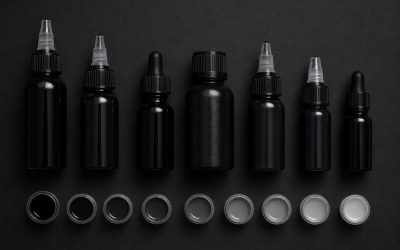 Tintas en negro y grises